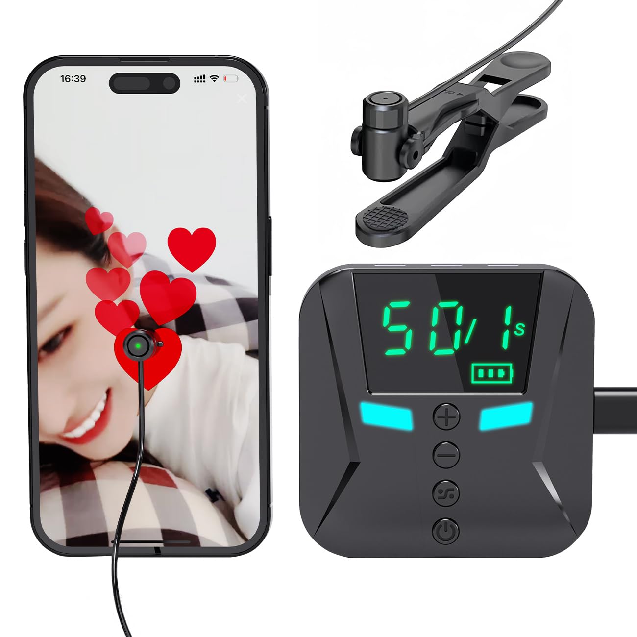 Amazon | [Double Q] X2pro 自動タップ機 スマホ連打装置 いいね 連打